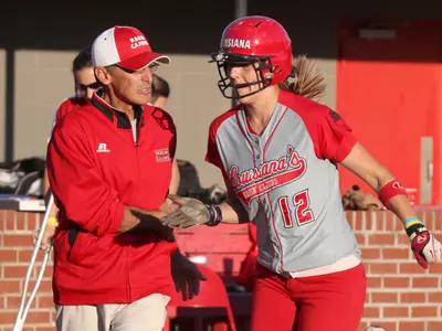 Cajuns Split on Day One at Judi Garman Image