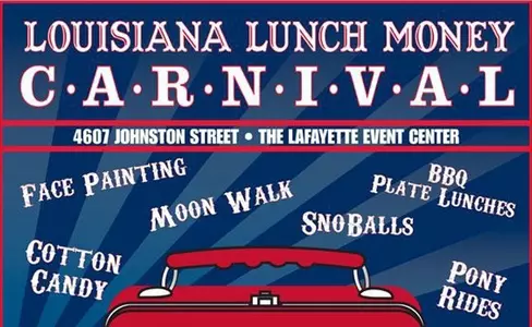 Louisiana Lunch Money Graphic