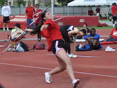 Manuel Makes Outdoor Debut, Cook Shines in Javelin Friday at LSU Image