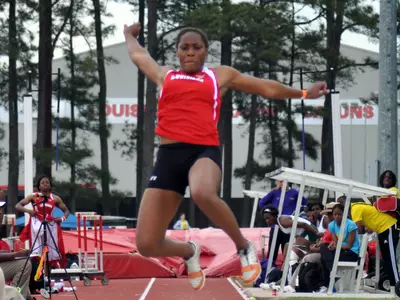 UL Performs Well in Triple Jump and Throws at LSU Alumni Gold Image