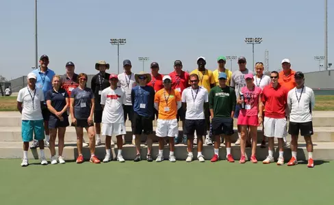 Ragin’ Cajuns men’s tennis coach Mark Jeffrey was one of 15 coaches nationwide to participate in the USTA High Performance Coaching Program last week.