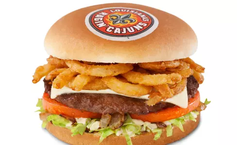 Ragin' Cajuns Burger