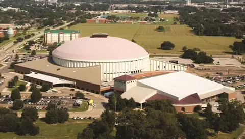 Cajundome Ariel View 2012