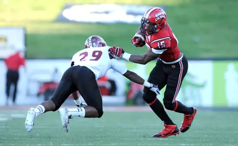 Harris' Record-Tying Effort Carries Louisiana Past Aggies, 49-35 Image