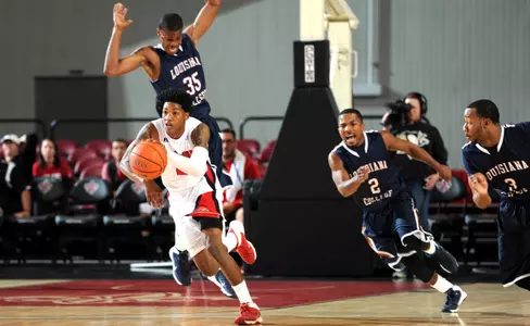 Cajuns Race Past Louisiana College in Season Opener, 101-67 Image