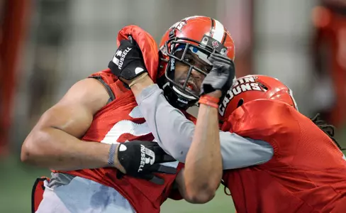 Cajuns Have Quiet Practice; Get Ready For Key Scrimmage Image