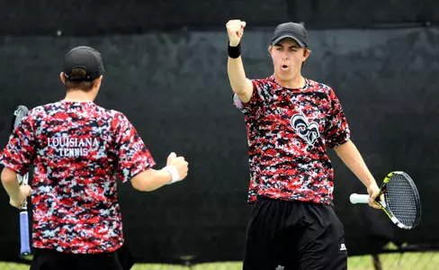 Cajuns Men’s Tennis Shines At HEB Intercollegiate Image