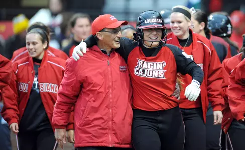 Cajuns Split Opening Day; Beat UNI, Fall to #10 Texas Image
