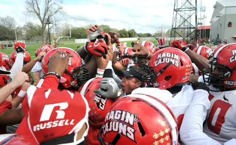 Cajuns Hold Final Practice Before Red-White Game Image