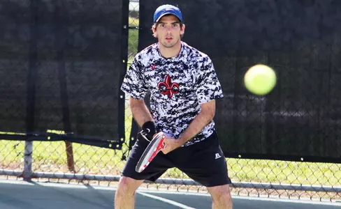 Louisiana Men’s Tennis Advances To SBC Championship Match Image