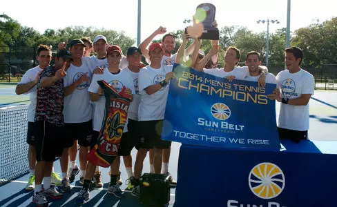 2014 Men's Tennis Championship Team Photo