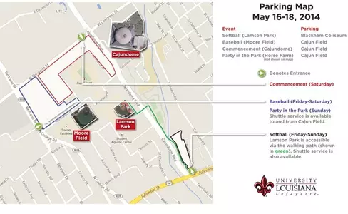 May 2014 Parking Map
