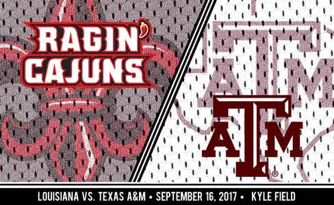 Louisiana vs. Texas A&M 2017 Graphic