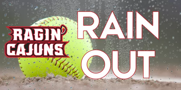 Softball Rain Out Graphic