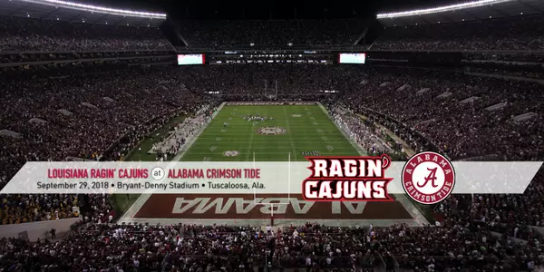Cajuns at Bama