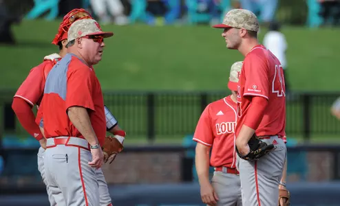 Coach Robichaux and Dylan Moore