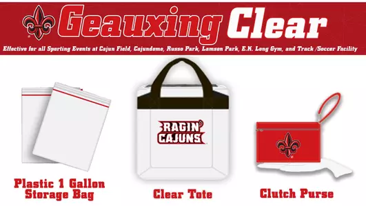 Clear Bag Policy - Graphic