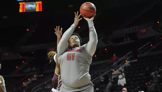 Louisiana Women's Basketball against ULM Saturday Jan. 13, 2018 at the Cajundome in Lafayette, La. Photo by Brad Kemp/RaginCajuns.com
