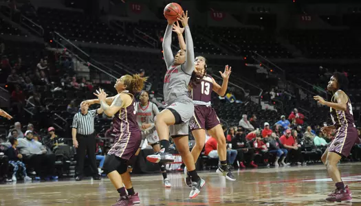 Louisiana Women's Basketball against ULM Saturday Jan. 13, 2018 at the Cajundome in Lafayette, La. Photo by Brad Kemp/RaginCajuns.com