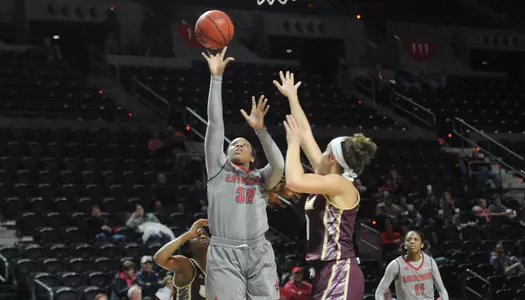 Louisiana Women's Basketball against ULM Saturday Jan. 13, 2018 at the Cajundome in Lafayette, La. Photo by Brad Kemp/RaginCajuns.com