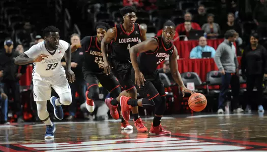 Louisiana Men's Basketball Thursday Jan. 25, 2018 at the Cajundome in Lafayette, La. Photo by Brad Kemp/RaginCajuns.com