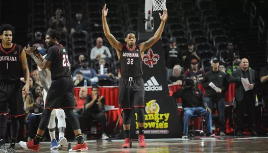 Louisiana Men's Basketball Thursday Jan. 25, 2018 at the Cajundome in Lafayette, La. Photo by Brad Kemp/RaginCajuns.com
