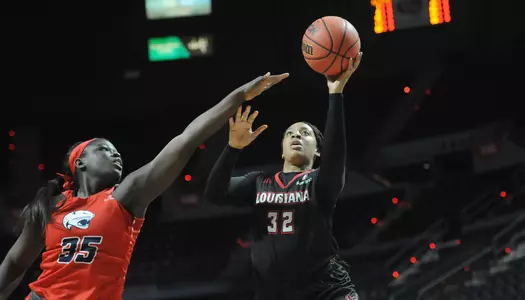 Louisiana Women's Basketball Thursday Jan. 25, 2018 at the Cajundome in Lafayette, La. Photo by Brad Kemp/RaginCajuns.com