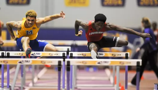 Louisiana Track and FieldFriday, Jan. 5, 2018 at the LSU Meet in Baton Rouge, La. Photo by Brad Kemp/RaginCajuns.com