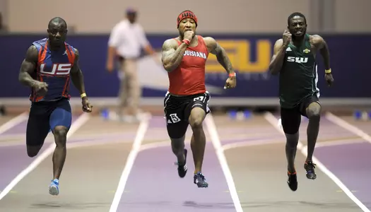 Louisiana Track and FieldFriday, Jan. 5, 2018 at the LSU Meet in Baton Rouge, La. Photo by Brad Kemp/RaginCajuns.com