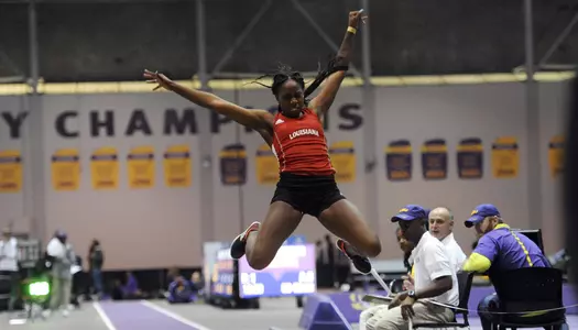 Louisiana Track and FieldFriday, Jan. 5, 2018 at the LSU Meet in Baton Rouge, La. Photo by Brad Kemp/RaginCajuns.com