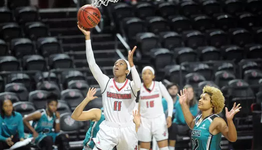Louisiana Women's Basketball against Coastal Carolina Saturday Jan. 6, 2018 at the Cajundome in Lafayette, La. Photo by Brad Kemp/RaginCajuns.com