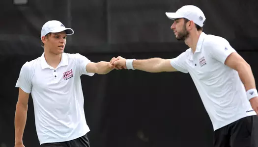 Louisiana Men's Tennis against Jackson State Saturday Feb. 17, 2018 atCajun Courts in Lafayette, La. Photo by Brad Kemp/RaginCajuns.com