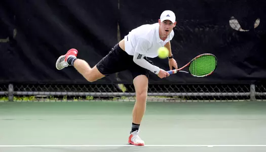 Louisiana Men's Tennis against Jackson State Saturday Feb. 17, 2018 atCajun Courts in Lafayette, La. Photo by Brad Kemp/RaginCajuns.com