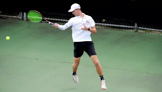 Louisiana Men's Tennis against Jackson State Saturday Feb. 17, 2018 atCajun Courts in Lafayette, La. Photo by Brad Kemp/RaginCajuns.com