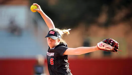 Louisiana softball during their game against SLU Thursday Feb. 122 2018 at Lamson Park in Lafayette, La. Photo by Brad Kemp