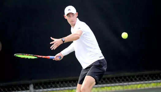 Louisiana Men's tennis against Tennesse Tech Friday Feb. 23, 2018 at Cajuns Courts in Lafayette, La. Photo by Brad Kemp