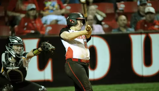 Louisiana Softball against UMBC Saturday Feb. 24, 2018 at Lamson Park in Lafayette, La. Photo by Brad Kemp