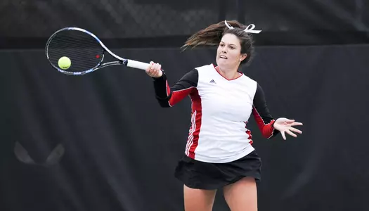 Louisiana Women's tennis against Xavier Saturday, Feb. 3, 2018 in Lafayette, La. Photo by Brad Kemp/RaginCajuns.com