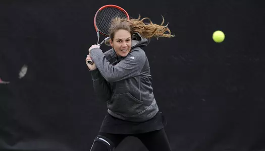 Louisiana Women's tennis against Xavier Saturday, Feb. 3, 2018 in Lafayette, La. Photo by Brad Kemp/RaginCajuns.com