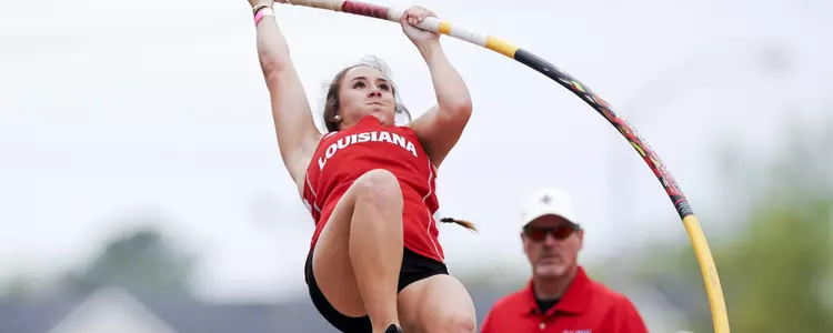 Louisiana Track and Field Friday, March 16, 2018 during the Louisiana Classics at the Track and Soccer Complex in Lafayette, La.  Photo by Brad Kemp