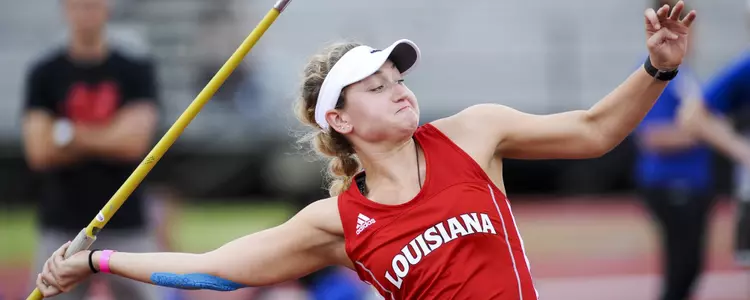 Louisiana Track and Field Friday, March 16, 2018 during the Louisiana Classics at the Track and Soccer Complex in Lafayette, La.  Photo by Brad Kemp
