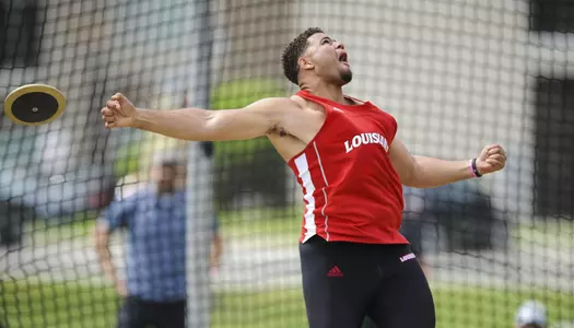 Louisiana Track and Field during the LA Classics Saturday March 17, 2018 at Cajun Track Complex in Lafayette, La. Photo by Brad Kemp