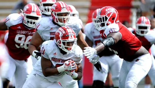 Louisiana Football spring practice Saturday March 24, 2018 at Cajun Field in Lafayette, La. Photo by Brad Kemp