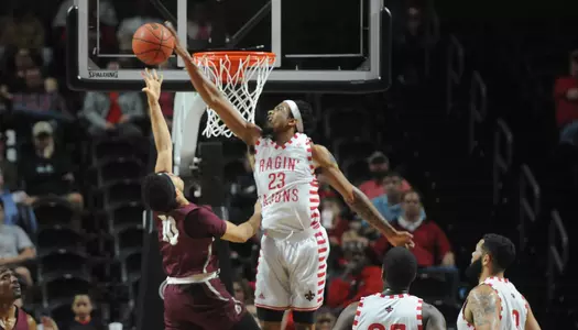 Louisiana Men's Basketball against UALR Saturday Marsh 3, 2018 at the Cajundome in Lafayette, La. Photo by Brad Kemp