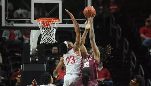 Louisiana Men's Basketball against UALR Saturday Marsh 3, 2018 at the Cajundome in Lafayette, La. Photo by Brad Kemp