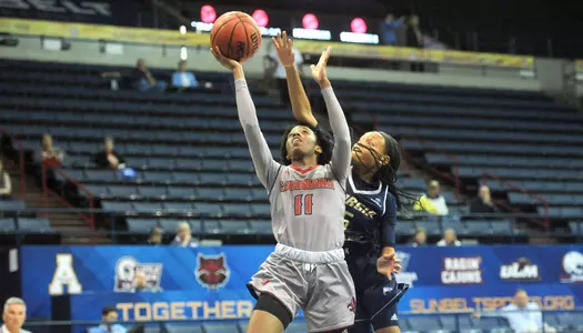 Louisiana Women's Basketball against Georgia Southern Thursday March 6, 2018 at the Lake Front arena in New Orleans, La. Photo by Brad Kemp/RaginCajuns.com