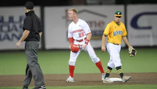 Louisiana basesall against Southeastern Wednesday April 11, 2018 at Russo Park in Lafayette, La. Photo by Brad Kemp/Ragincajuns.com
