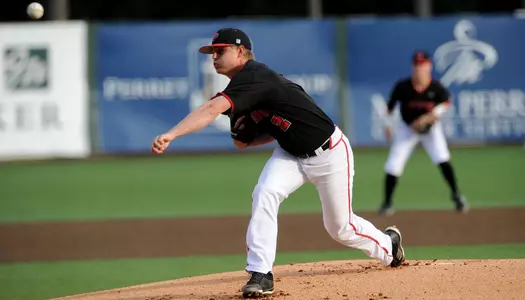 Louisiana basesall against UALR Friday April 20, 2018 at Russo Park in Lafayette, La. Photo by Brad Kemp/Ragincajuns.com