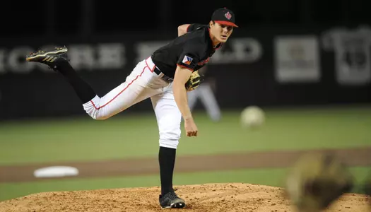 Louisiana basesall against UALR Friday April 20, 2018 at Russo Park in Lafayette, La. Photo by Brad Kemp/Ragincajuns.com