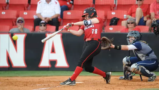 Louisiana Softball against Georgia Southern during their game Sunday April 22, 2018 at Lamson Park in Lafayette, La. Photo by Brad Kemp/Ragincajuns.com